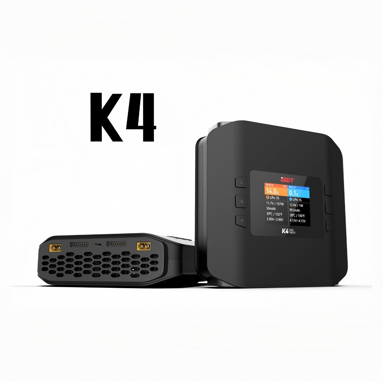 Isdt K4 Dual Lipo Charger - Оригинальное зарядное устройство ISDT K4 с