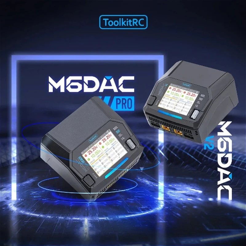 Зарядное устройство ToolkitRC  – обзор и цена Toolkitrc M6Dac Smart Charger