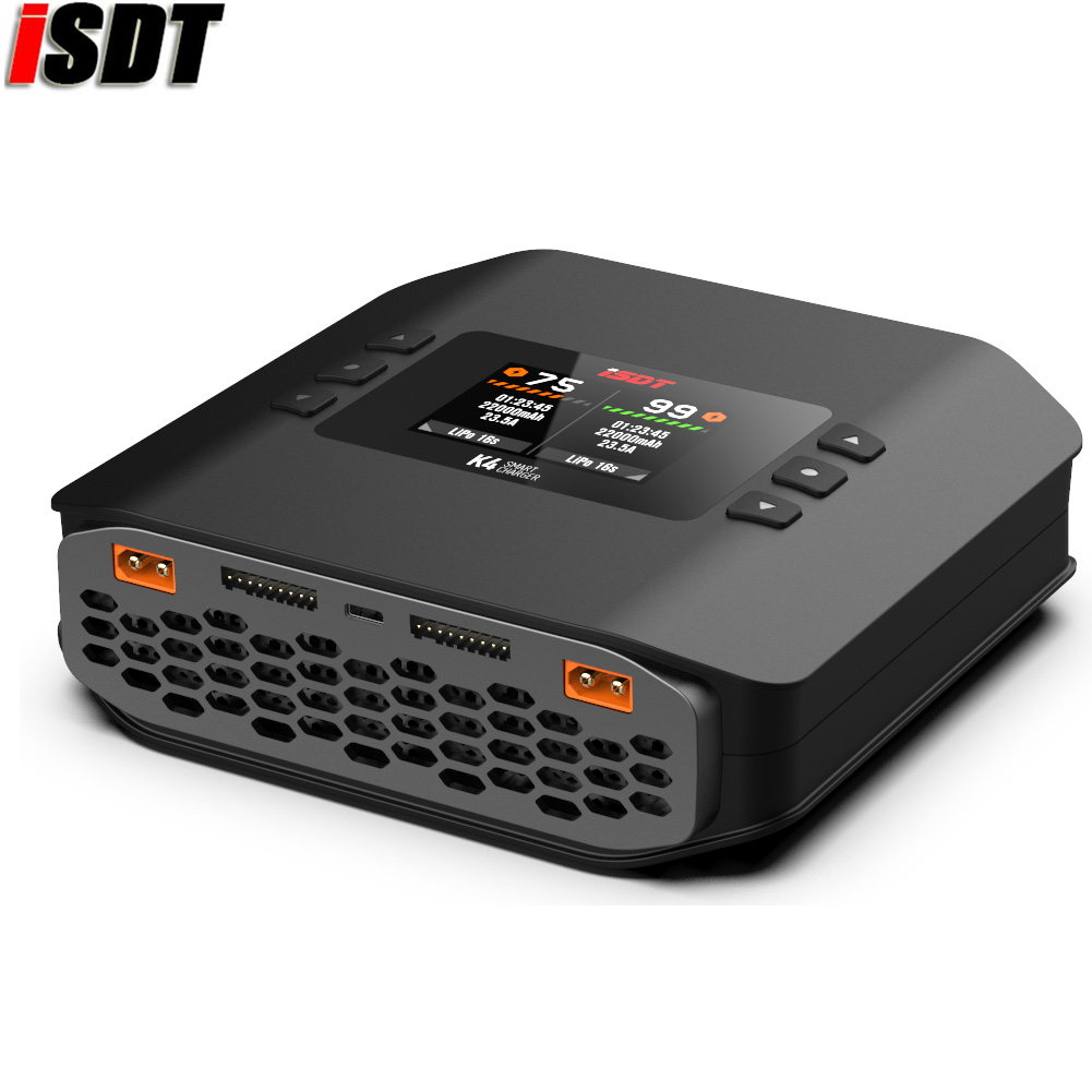 ISDT K4 – двухканальное интелл – обзор и цена Isdt K4 Dual Lipo Charger
