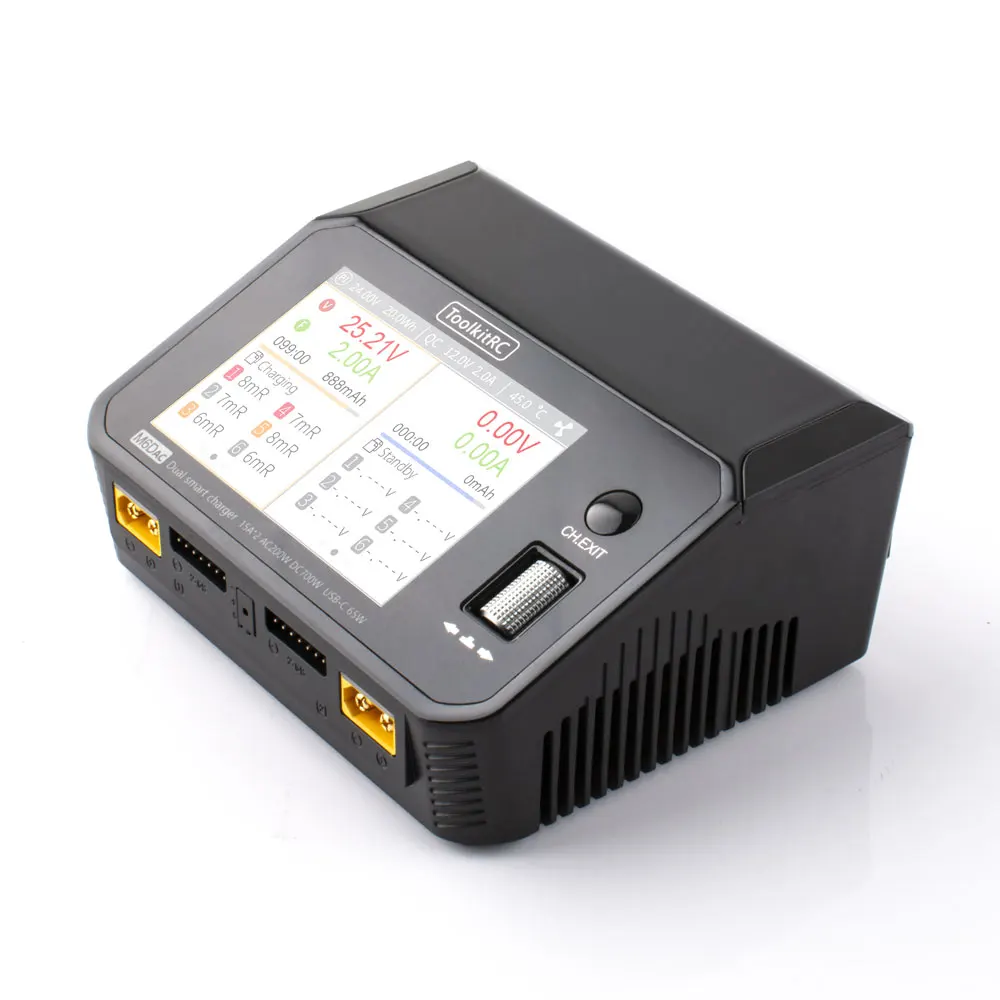 ToolkitRC M6DAC AC 200W DC 700 – обзор и цена Toolkitrc M6Dac Smart Charger