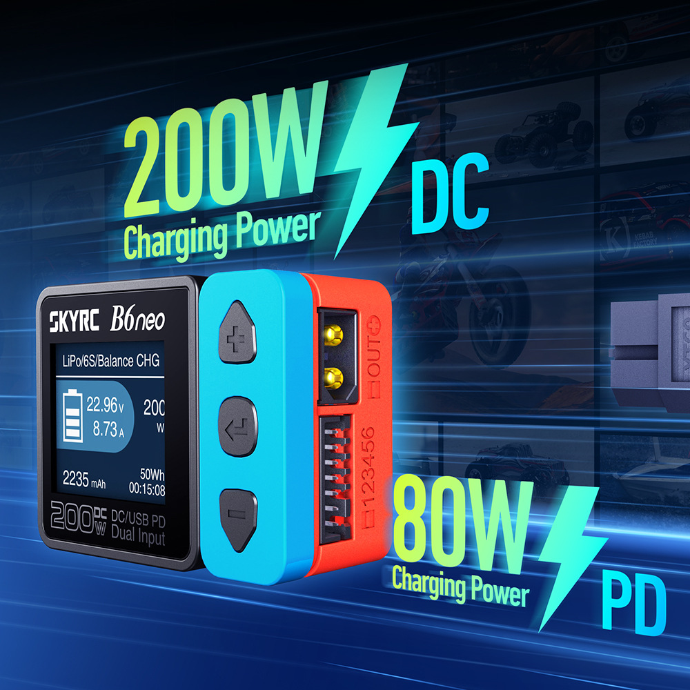 SkyRC B6 Neo – интеллектуально – обзор и цена Skyrc B6 Neo Smart Charger