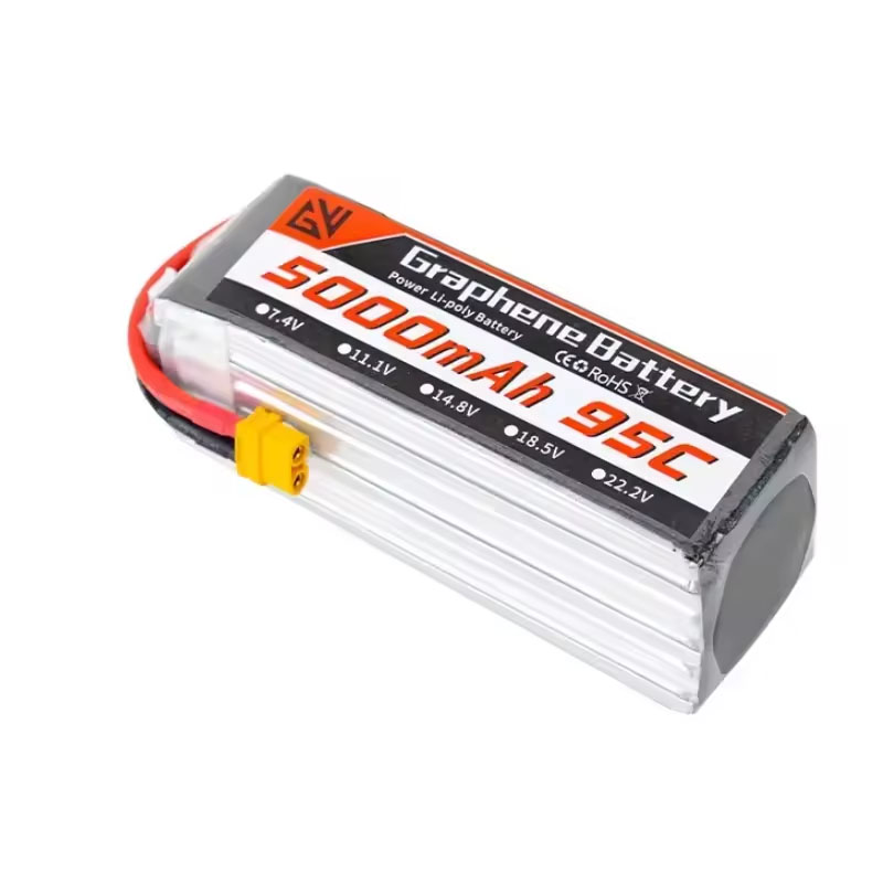 Липо-аккумулятор 6S 5000мАч XT – обзор и цена 6S Lipo Battery 22.2V 5000Mah
